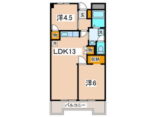 フォ－レストマンションの物件間取画像